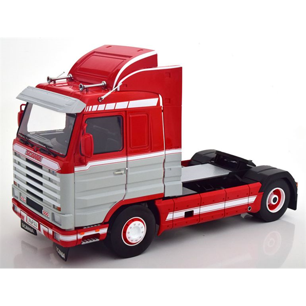 Scania 143 Streamline 1995 Red/Light Grey/ White (Limited Scania 143 Streamline 1995 Red/Light Grey/ White (Limited